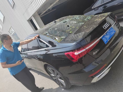 中國大地保險快速應(yīng)對北京冰雹突襲，高效理賠護航客戶安全